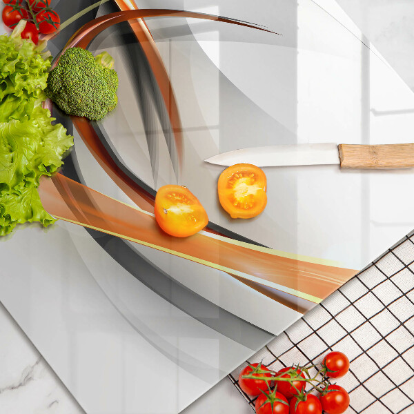 Chopping board glass Modern shapes