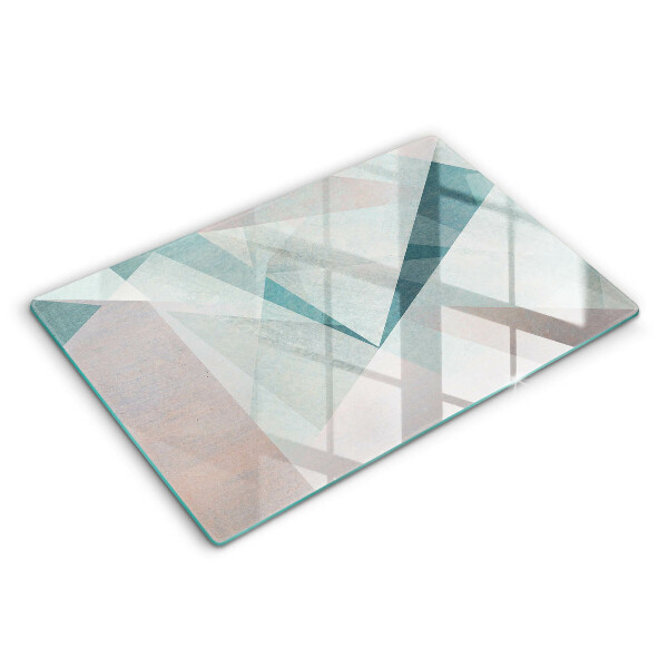 Glass cutting board Sharp abstraction