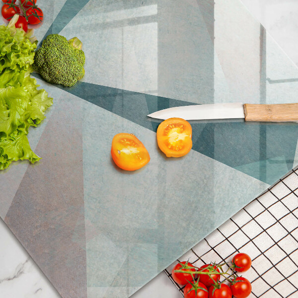 Glass cutting board Sharp abstraction