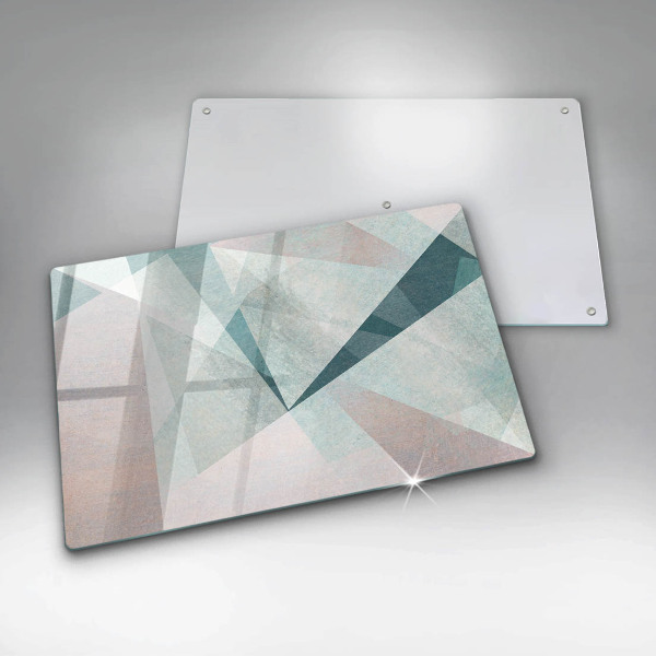 Glass cutting board Sharp abstraction