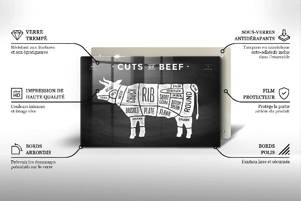 Chopping board Cow meat beef