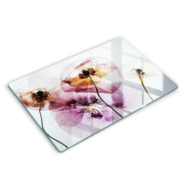 Chopping board Delicate flowers