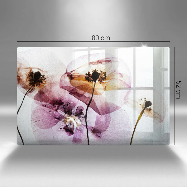 Chopping board Delicate flowers