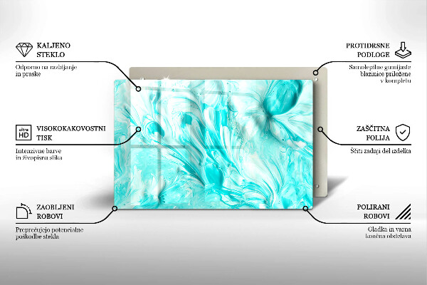 Chopping board Paints abstraction