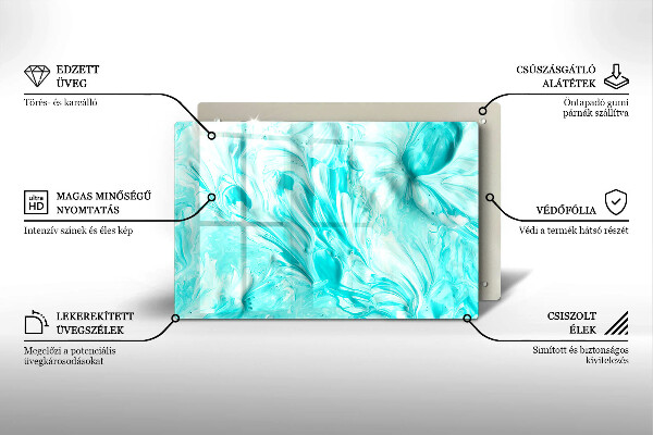 Chopping board Paints abstraction