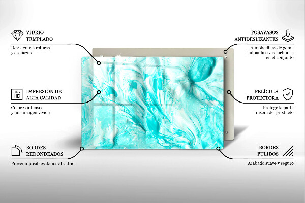Chopping board Paints abstraction