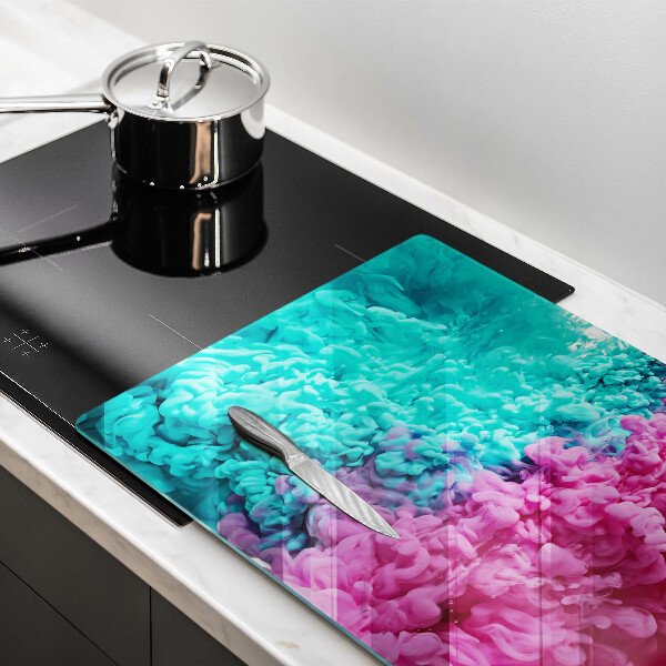 Chopping board Turkos-pink smoke