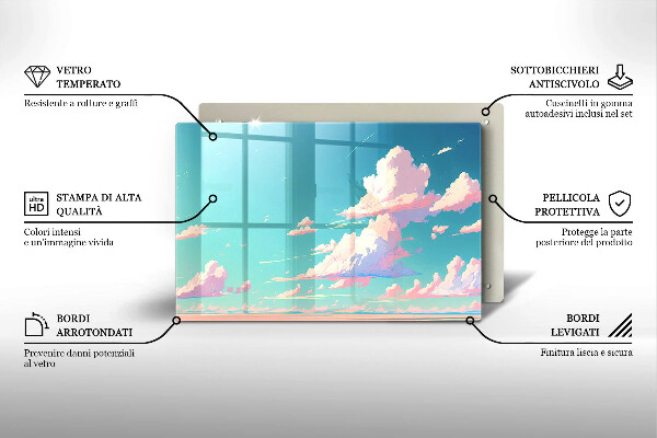 Chopping board Illustration sky