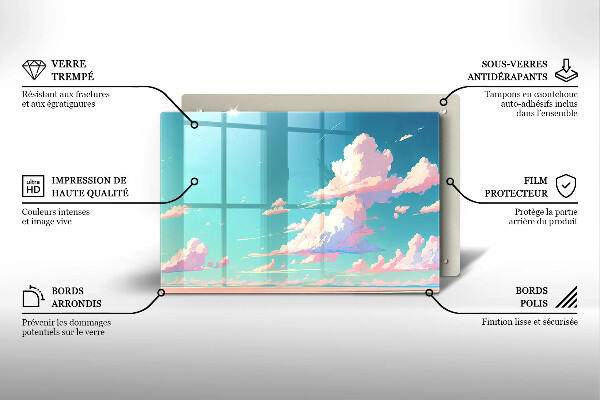 Chopping board Illustration sky
