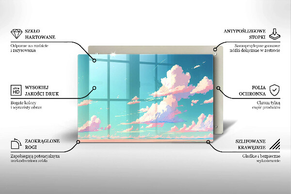 Chopping board Illustration sky