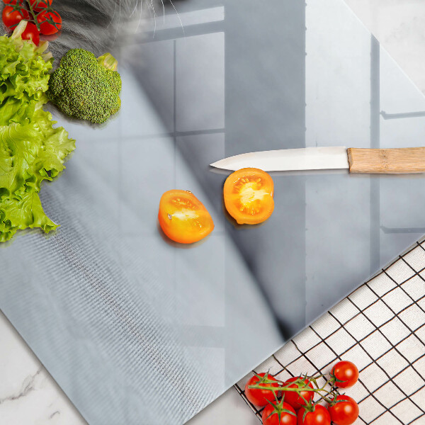 Chopping board glass Little cute kitty