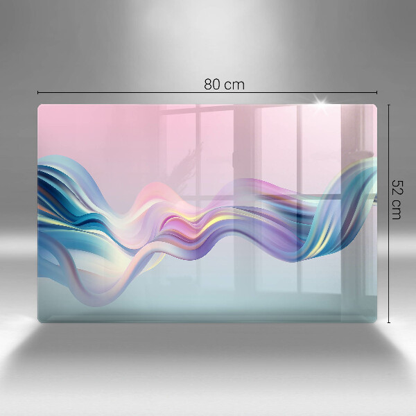 Chopping board Pastel abstraction