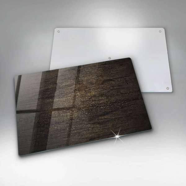 Chopping board glass Wood texture