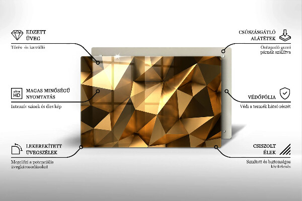 Chopping board glass Background abstraction structure