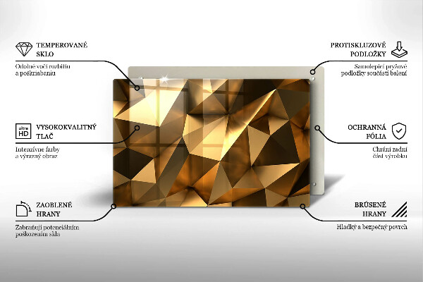 Chopping board glass Background abstraction structure