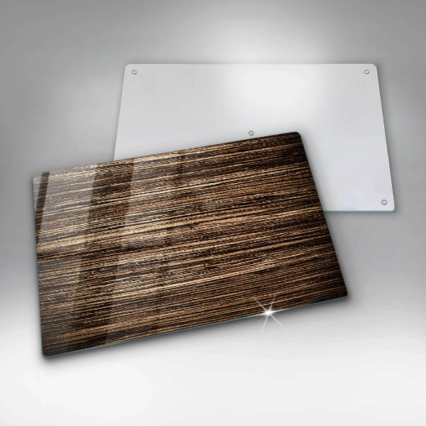 Chopping board glass Wood texture
