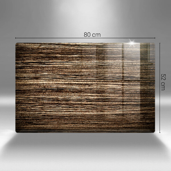 Chopping board glass Wood texture
