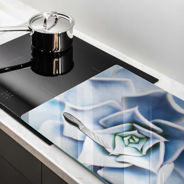 Glass cutting board Flower plant