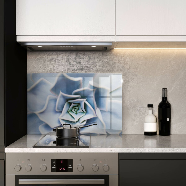 Glass cutting board Flower plant