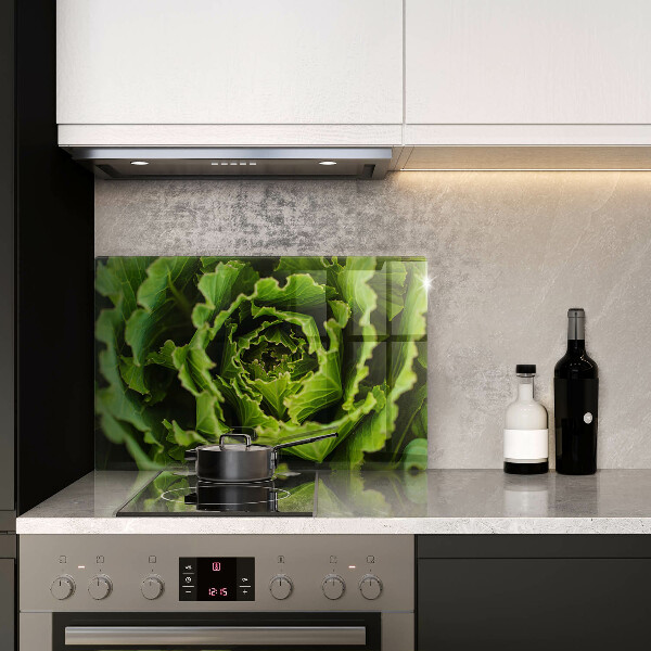 Glass cutting board Food - lettuce