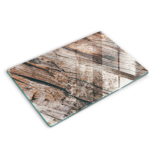 Glass cutting board Wood structure