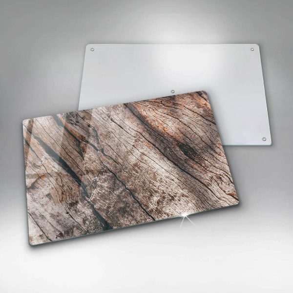 Glass cutting board Wood structure