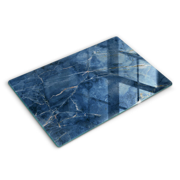 Chopping board glass Stone texture marble