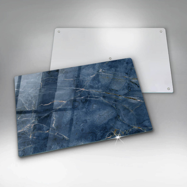 Chopping board glass Stone texture marble