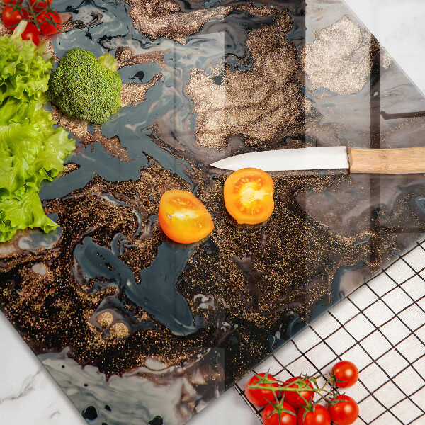 Chopping board Golden Rock structure