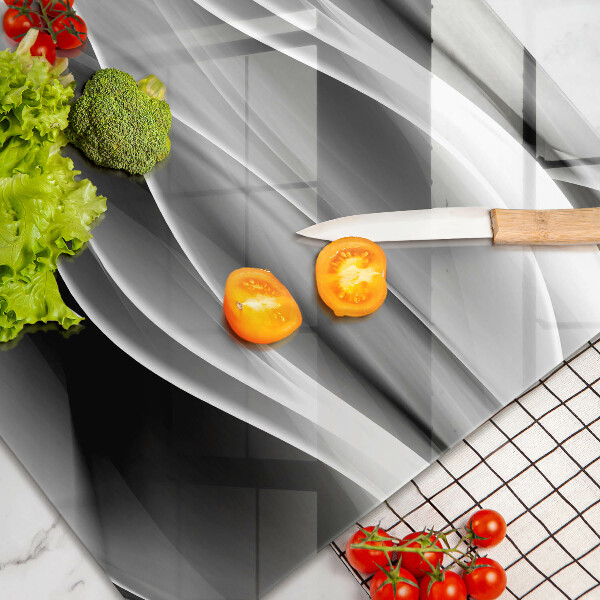 Chopping board Abstraction mild lines