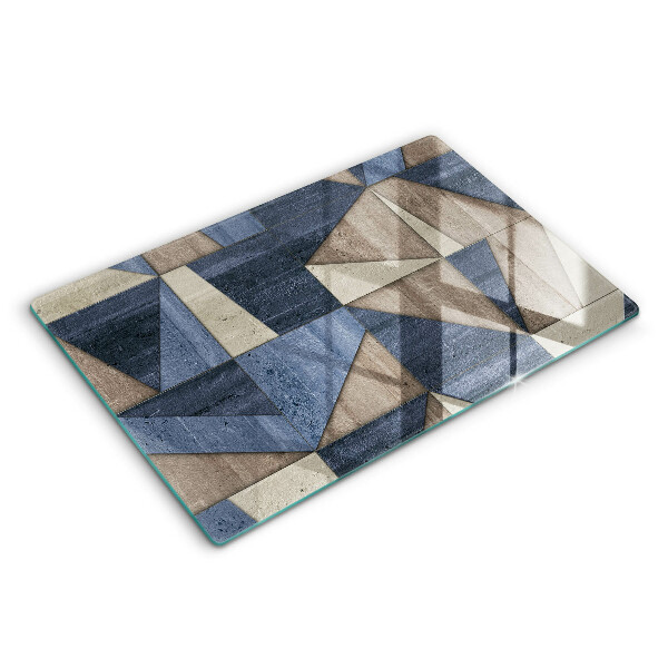 Chopping board Geometric abstraction