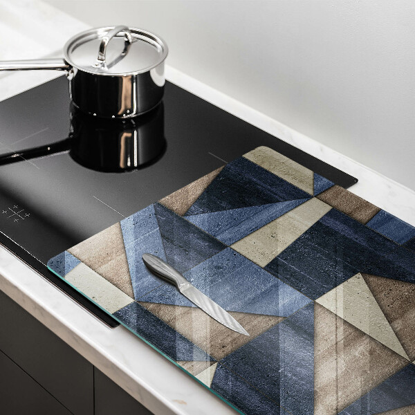 Chopping board Geometric abstraction