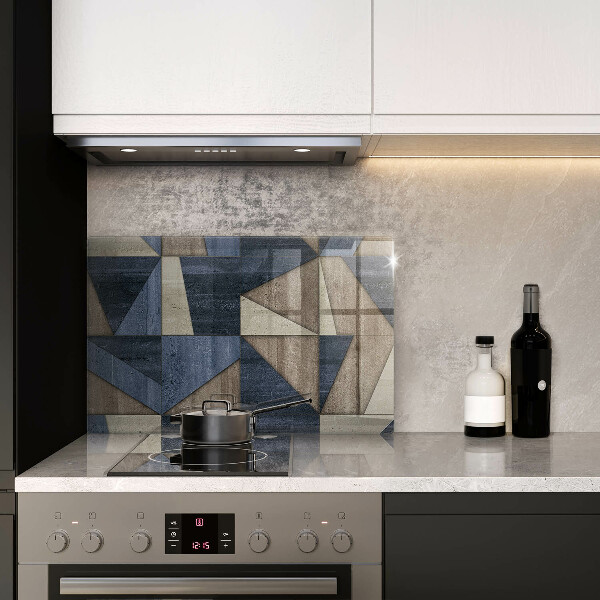 Chopping board Geometric abstraction