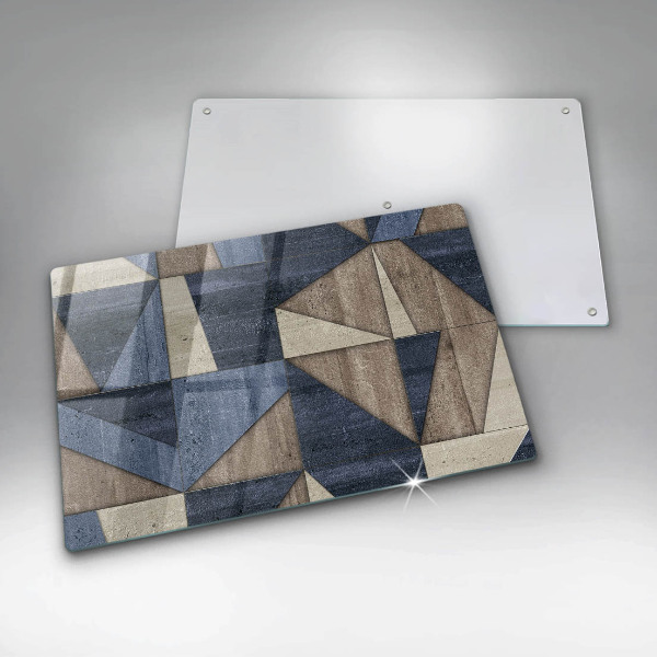 Chopping board Geometric abstraction