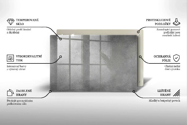 Glass cutting board Concrete texture background