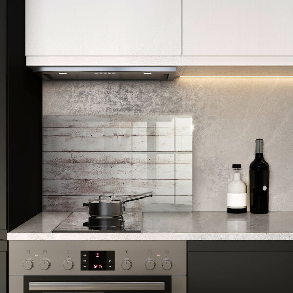 Chopping board glass Old wood boards