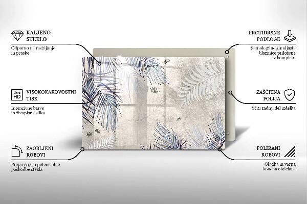 Chopping board Subtle leaves