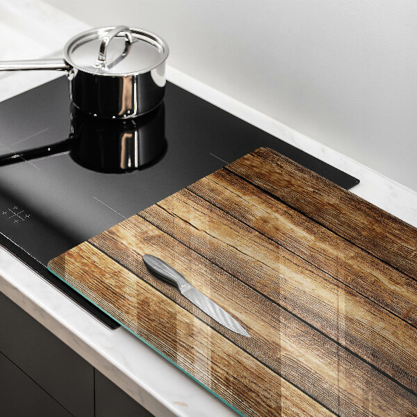 Chopping board glass Wood texture boards