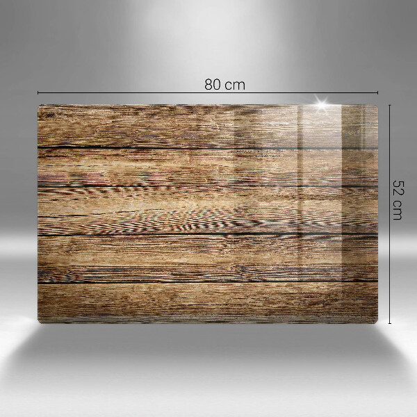 Chopping board glass Wood texture boards