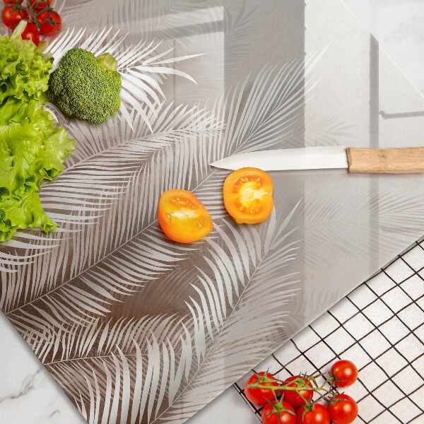 Chopping board Boho leaf vegetation
