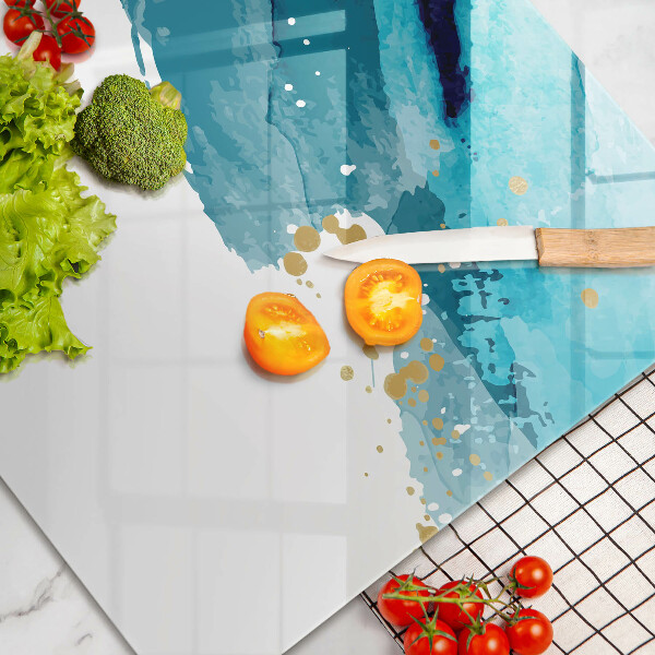 Chopping board Blue spots