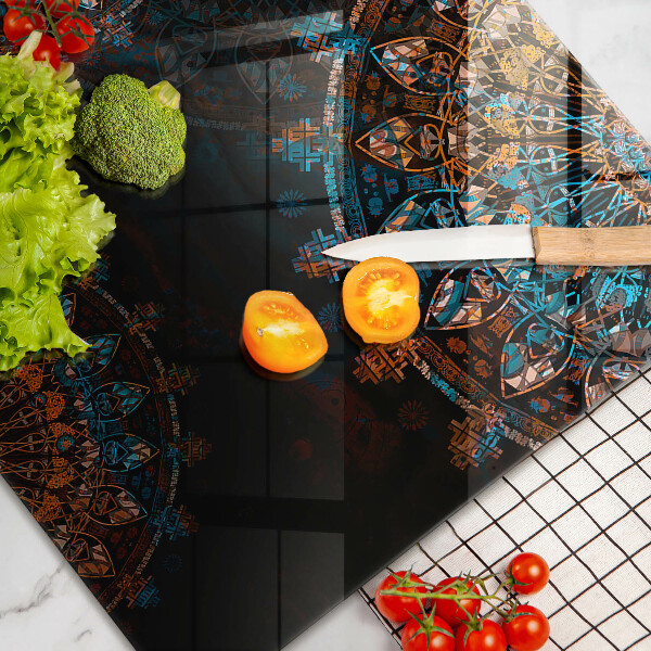 Chopping board Boho Vintage Circles