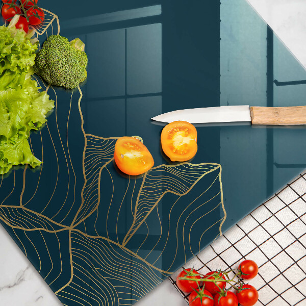 Chopping board Abstract mountains