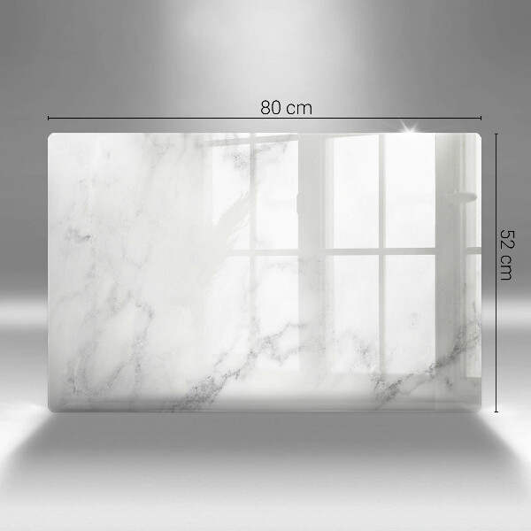 Glass kitchen board Modern marble