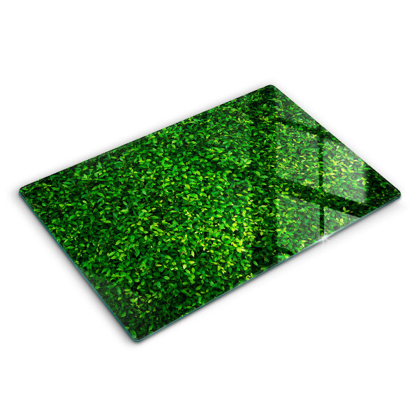 Glass kitchen board Plant small leaves