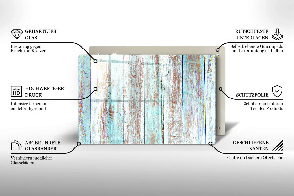 Chopping board glass Old vintage boards