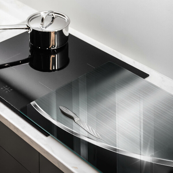 Chopping board Abstraction with metal