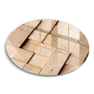 Kitchen worktop protector Wooden squares