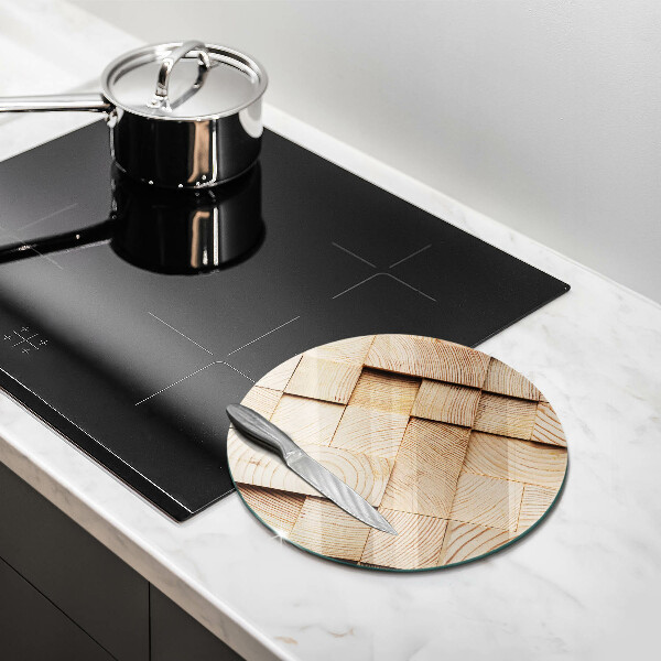 Kitchen worktop protector Wooden squares