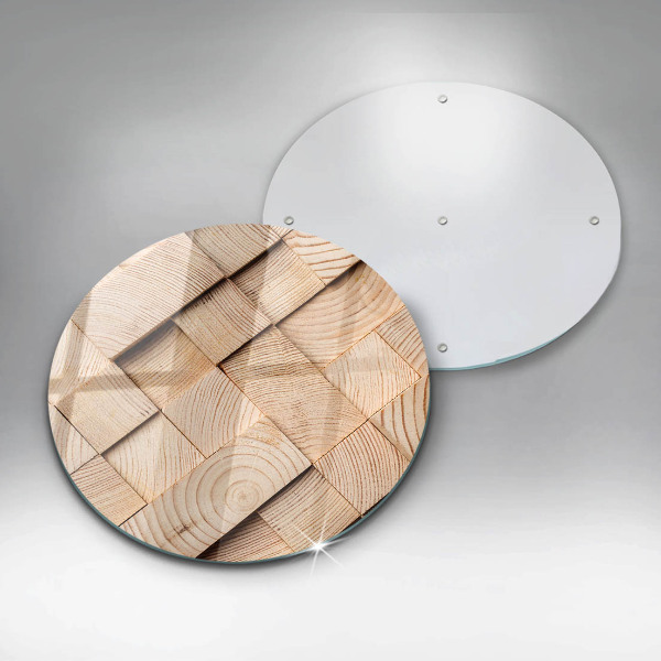 Kitchen worktop protector Wooden squares